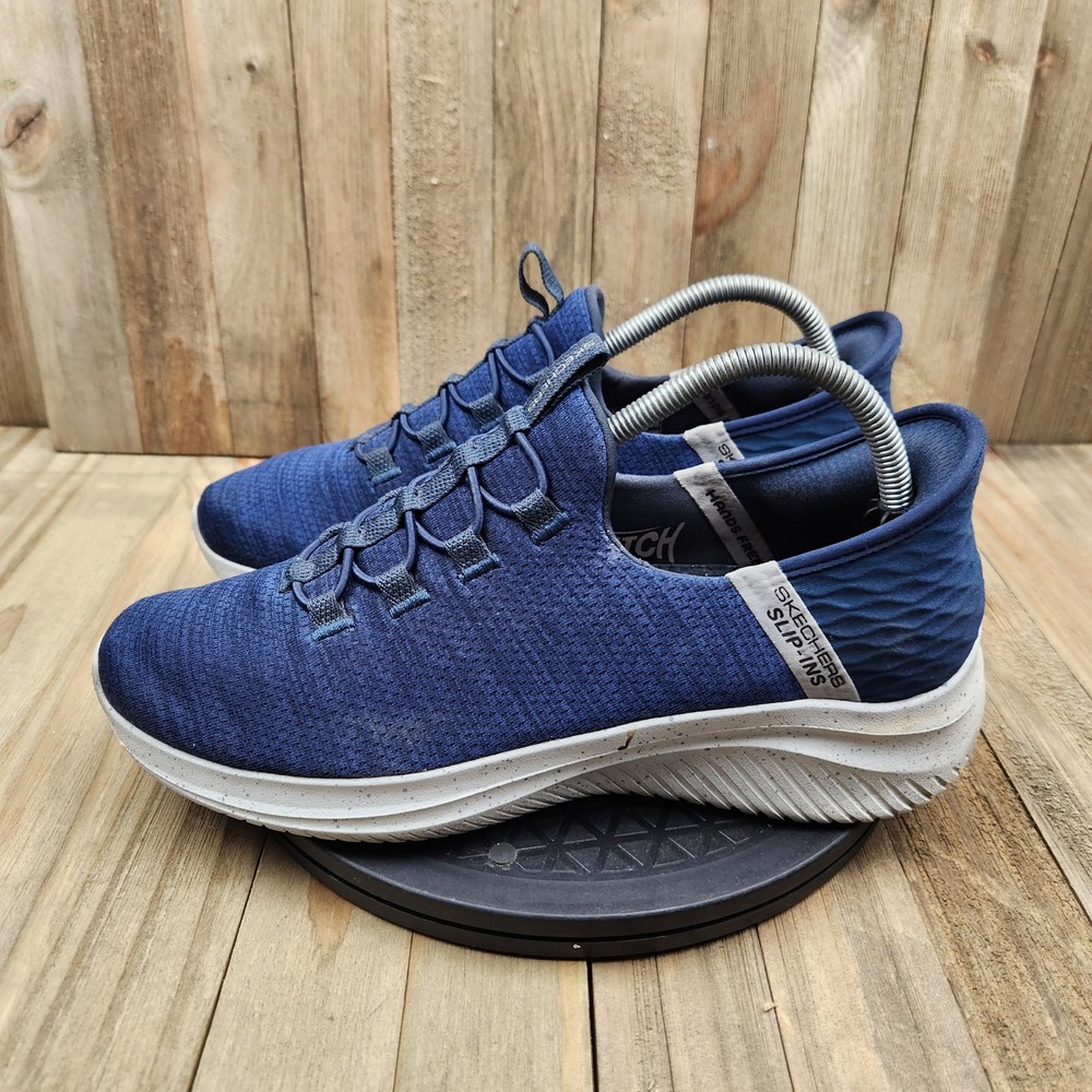 Skechers Slip-ins Ultra Flex 3.0 Smooth Step Mens size 8 Blue Sneakers 232452